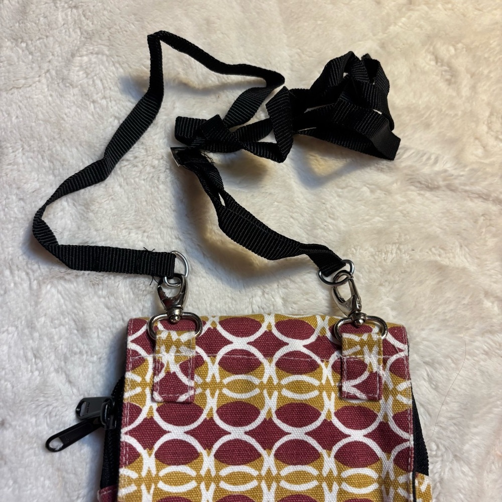NEW Set Mini Skirt & Bag Zand Amsterdam OS Reversible Skirt Crossbody Bag Maroon - Picture 14 of 16